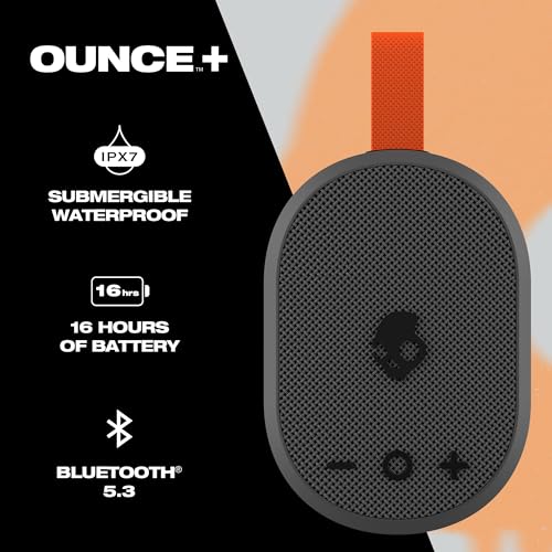 Image of Skullcandy Kilo 2 Wireless Bluetooth Speaker, IPX7, 24-Hour Battery | Waterproof, True Wireless Stereo, Touch Controls, Punchy Bass, Carabiner and Strap Included, Rechargeable Battery