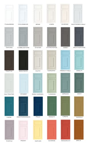 All-In-One Paint. Durable Cabinet And Furniture Paint. Built In Primer And Top Coat, No Sanding Needed. Cobblestone (Gray), 32 Fl Oz Quart #TOP1