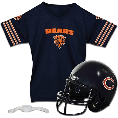 Franklin Sports NFL Bears Helmet/Jersey Set