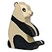 Holztiger Panda Sitting Toy Figure