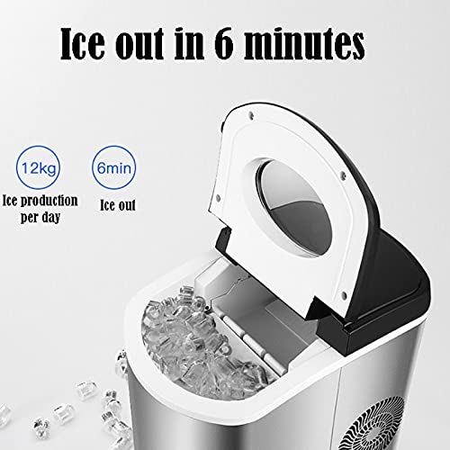 Máquina de Hielo Compacta para Cubos Pequeños miniatura 4