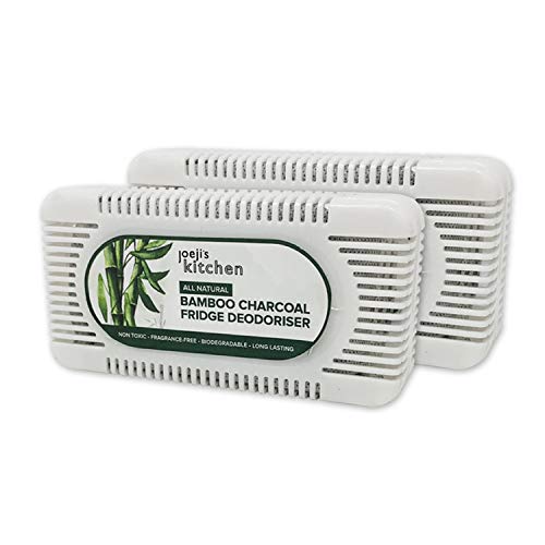 2 absorbe olores nevera de carbón de bambú para su refrigerador |...