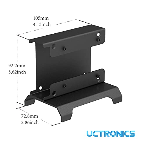 Rack NAS pour Raspberry Pi 5 et 4, la solution de stockage métallique UCTRONICS double SSD 2.5 - 2