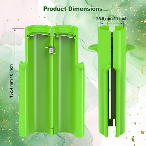 Image of Rose Thorn Stripper Tool, Thorn Remover for Roses, Flower Leaf Stripper, Rose Cutter to Removal Leafs, NEW Flower Cleaner Tool for DIY and Gardening Work (Pack of 2)