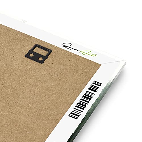 Schilderijen Bos Een Stukje Modern Fleece Niet-geweven Canvas Huiskamer Hal mist groen grijs 032312a - Afbeelding 7