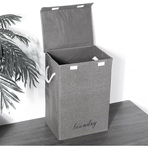 Warmiehomy 90L Collapsible Laundry Basket Cover