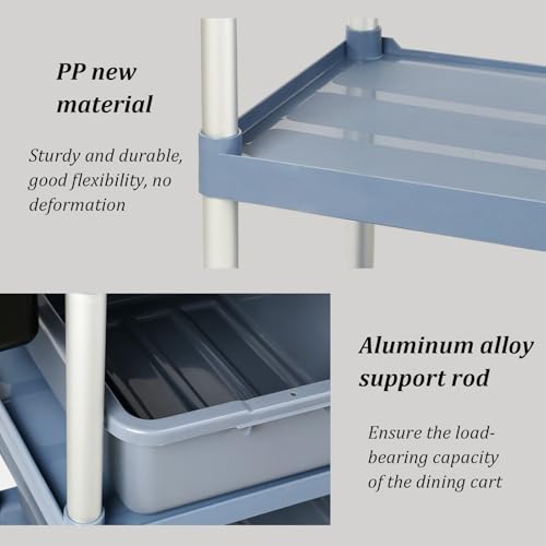 Carrito rodante resistente con estructura que absorbe los golpes 3