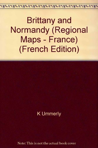 Bretagne et Normandie. 1/500.000