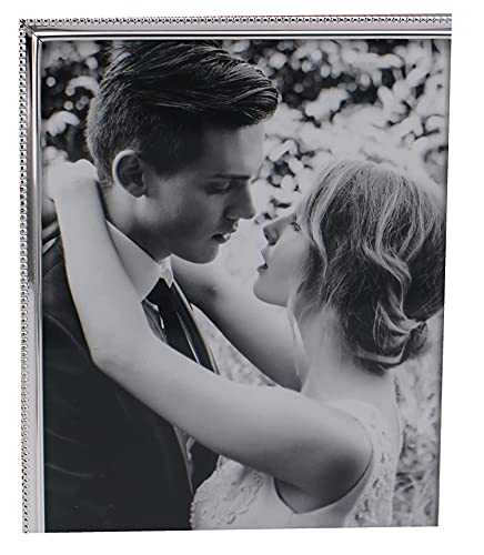 Leadex Vertical Horizontal Combo- Double 4 By 6 Inch Metal Folding Picture Frames-(1 Landscape And 1 Portrait Style) (Silver) #TOP2