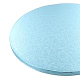 Culpitt Light Blue Board & Box Set | 12" | White Cake Box & Drum, Transport & Protection Combo - Image 4