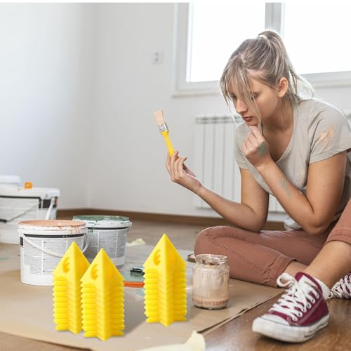 30 Stück Farbständer Und 1 Aufbewahrungstasche, Konische Ständer, Kunststoffständer, Farbauftragszubehör, Diy-Bastelzubehör