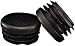 Prescott Plastics 1 1/4 Inch Round Plastic Plug, Pipe Tubing End Cap, Durable Chair Glide (20)