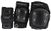 Protec Jr.Combo- Knee, Elbow, Wrist, Safety Skate Pads - Black