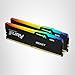 Kingston FURY Beast RGB 32GB (2x16GB) 6400MT/s DDR5 CL32 Desktop Memory | AMD EXPO | Kit of 2 | KF564C32BBEAK2-32