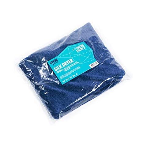GYEON Quartz Q²M Silk Dryer EVO - Korean Microfiber Towel - Silk Banded Edges - Highly Absorbent - Dual Sided - Safe for Paint - Car Cleaning Supplies - Perfect Addition to Your Car Detailing Kit Cover