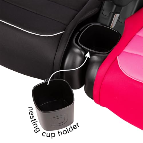Image of Diono Connect3 R 2-in-1 High Back Booster, Slim Fit 3-Across in Many Mid-Sized Sedans and SUVs, for Children from 40-120 lbs., Lightweight with Cupholder, Black Storm