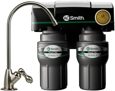 A. O. Smith Under Sink Water Filter System | 2-Stage Claryum | AO-US-200