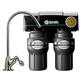 AO Smith Under Sink Water Filter System - Reduces PFAS, Lead, & Chlorine in Drinking Water - Under Counter Claryum Filtration for Kitchen - 2-Stage - AO-US-200