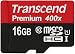 Transcend 16GB MicroSDHC Class10 UHS-1 Memory Card with Adapter 60 MB/s (TS16GUSDU1)