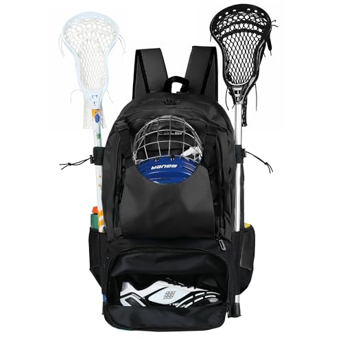 EALER ELB100 Lacrosse Bag Turf Lacrosse Backpack Bag X-Large