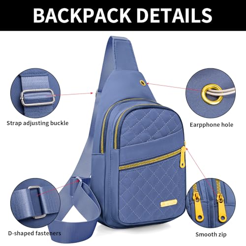 Image of Aisijimo Small Sling Bag For Women Men Casual Crossbody Sling Backpack | Small