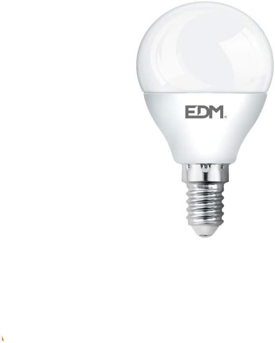 Led Spherical Bulb 6w 500 lumens E14 6400k Cold Light EDM 98702