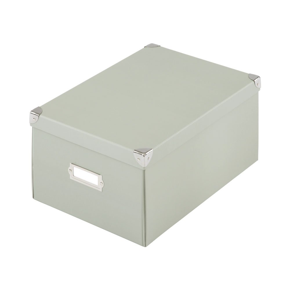 Amazon｜ぼん家具 ふた付 収納ボックス 【A4ファイルが入るサイズ