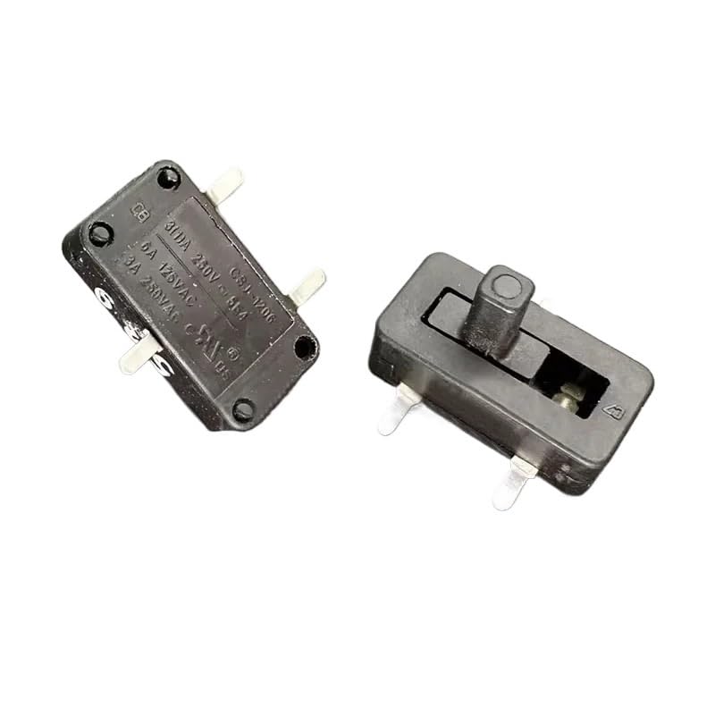 5PC CSJ-1206垂直3ピン2スピードトグルスイッチブロワー電源スライドスイッチ3A250V