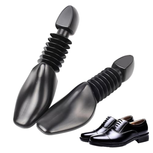 Lot de 2 embauchoirs télescopiques à ressort pliables pour cadre de bottes - Tendeur de bottes pour voyage, vie quotidienne (noir), Noir , Refer to