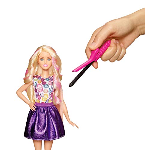 Muñeca Barbie D.I.Y. Crimps & Curls miniatura 5