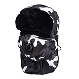 Photo Gallery yuepin unisex cappelli aviatore inverno caldo faux pelliccia anti-vento uomo donna cappello bomber trapper trapper con earflap e maschera per ski skate inverno in bicicletta altre attività (nero) Photo Gallery yuepin unisex cappelli aviatore inverno caldo faux pelliccia anti-vento uomo donna cappello bomber trapper trapper con earflap e maschera per ski skate inverno in bicicletta altre attività (nero)