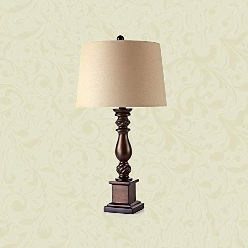 Lampe de table rétro E27 en résine créative pour éclairage de chambre et salon