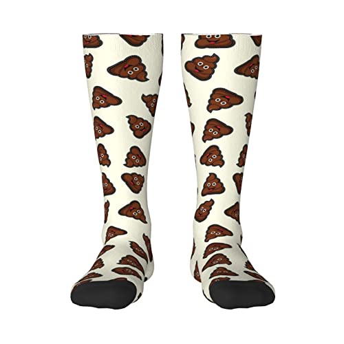Buytruew Unisex Novelty Crew Socks, Shit Socks, Casual Funny Crazy Dress Socks for Men Women