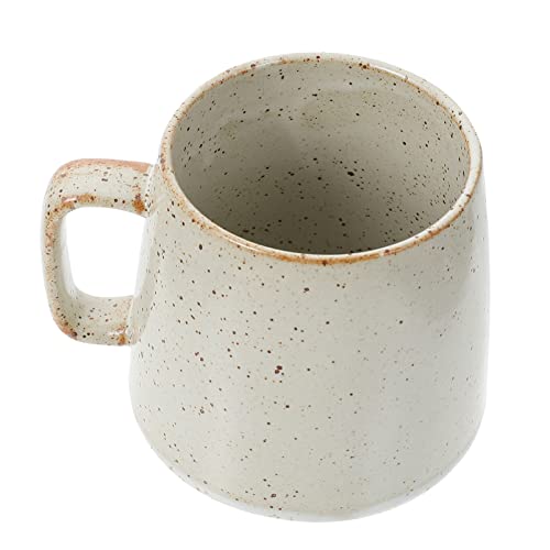 Hemoton Taza de café de cerámica Vintage taza de agua estilo japonés taza de agua con latte capuchino taza con mango…