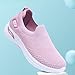 Women's Walking Tennis Shoes Arch Support Soft Sole Orthopedic Shoes Non Slip Workout Gym Athletic Sneakers Slip On Comfortable Lightweight Casual Fashion Sneakers Pink