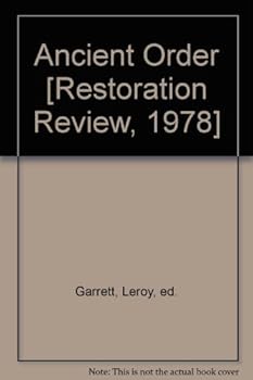 Hardcover Ancient Order [Restoration Review, 1978] Book