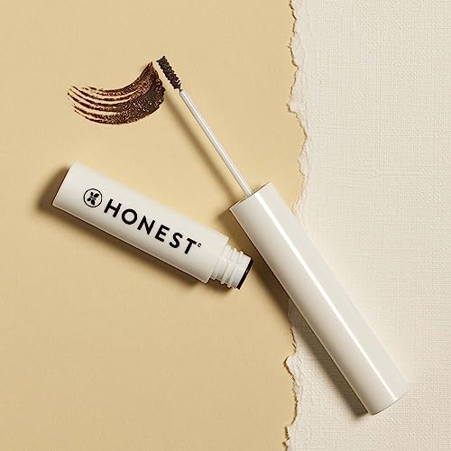 Honest Beauty Healthy Brow Gel, Taupe With Castor Oil | Plant Derived Proteins | Fuller + Healthy-Looking Brows | Ewg Certified & Vegan | 0.05 Fl Oz #TOP2