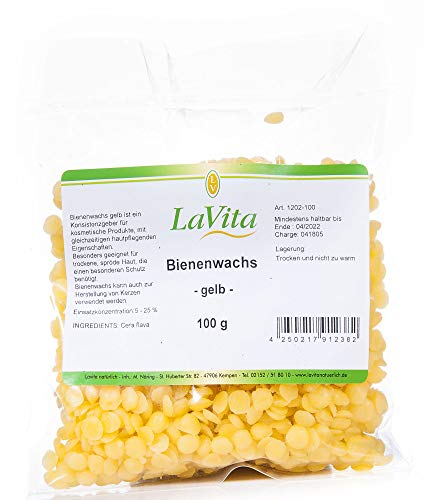 Preisvergleich Produktbild Lavita Bienenwachs gelb 100gr