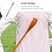 HAKIDZEL Long Handle Wooden Back Scratcher Portable Itch Relief Tool for All Ages Durable Massage Supply Present for Parents Friends and Pregnant Women Easy to Use