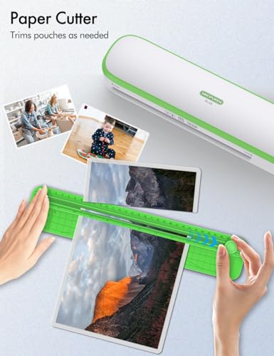 Laminator Machine 9-Inch Thermal – Fast Warm-Up, Jam-Free, Quiet – Includes Sheets, Cutter & Corner Rounder – for Home, School, Office – Fits A4 & Letter Size – Made for Canada image 6