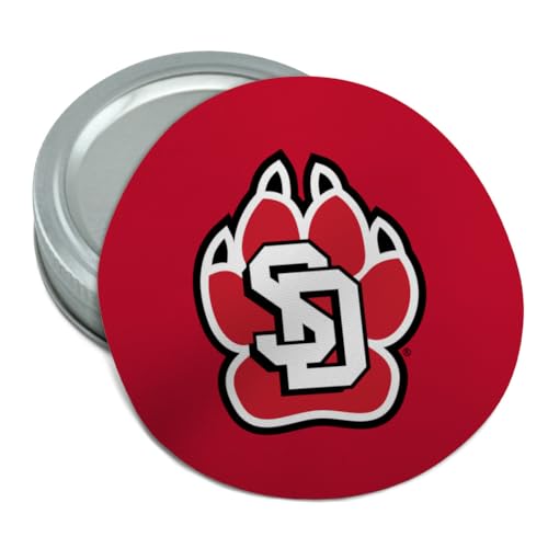 Graphics & More South Dakota Primary Logo Round Rubber Non-Slip Jar Gripper Lid Opener