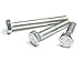 M20-2.5 x 200mm Hex Head Cap Screws, Stainless Steel A2, Plain Finish (Quantity: 20 pcs) - Coarse Thread Metric, Partially Threaded, Length: 200mm Metric, Thread Size: M20 Metric
