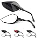 Area1 Specchietti Specchietto Moto Omologato Universali Retrovisori per Moto Omologati (2xM10 filetto destro) compatibili con BMW KTM Yamaha Honda Kawasaki KSR Moto Suzuki Triumph Aprilia Ducati Beta