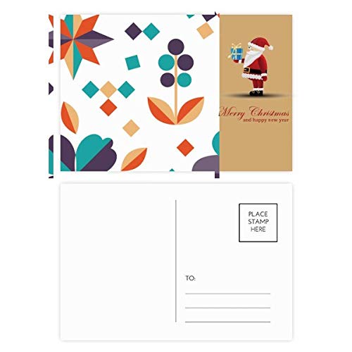 Cartes Postales pour Plantes de Père Noël pour Éviter la Déco Encombrante