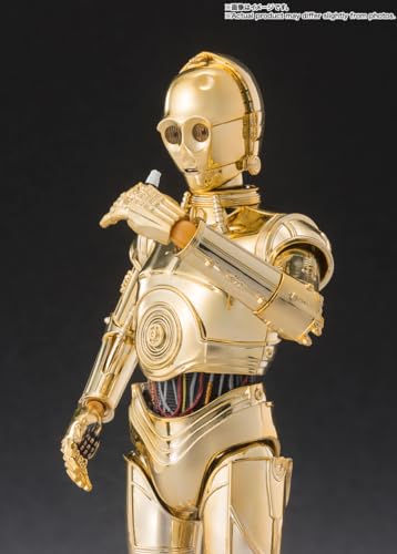 Image of TAMASHII NATIONS S.H. Figuarts Star Wars C-3PO Classic Ver.- (Star Wars: A New Hope) Approx. 6.1 inches (155 mm), ABS & PVC Pre-painted Action Figure