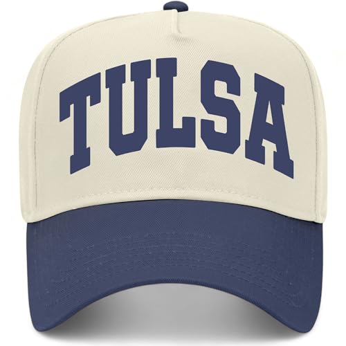 Tulsa Collegiate Hat (US, Alpha, One Size, Navy/Natural)