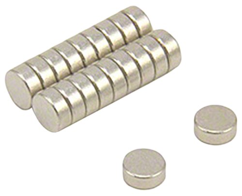 Magnet de Cobalto de Samarium Para Motores, Motores Eléctricos, Turbo Maquinaria Y Sensores - 5mm de Diámetro x 2mm de Espesor - 0.33kg - Paquete de 200