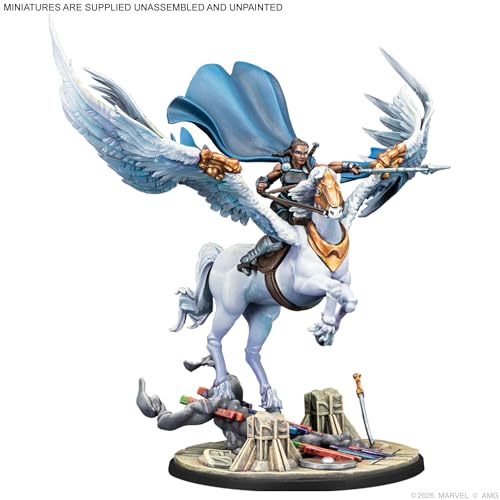Marvel: Crisis Protocol Valkyrie on Elendil & Warriors Three miniatura 3