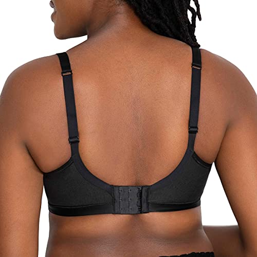 Curvy Couture Women's Plus Size Cotton Luxe Unlined Underwire Bra – Breathable, Soft & Supportive Fit3