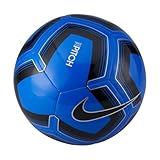 Nike Pitch Training Soccer Ball (Racer Blue/Black) (5)
